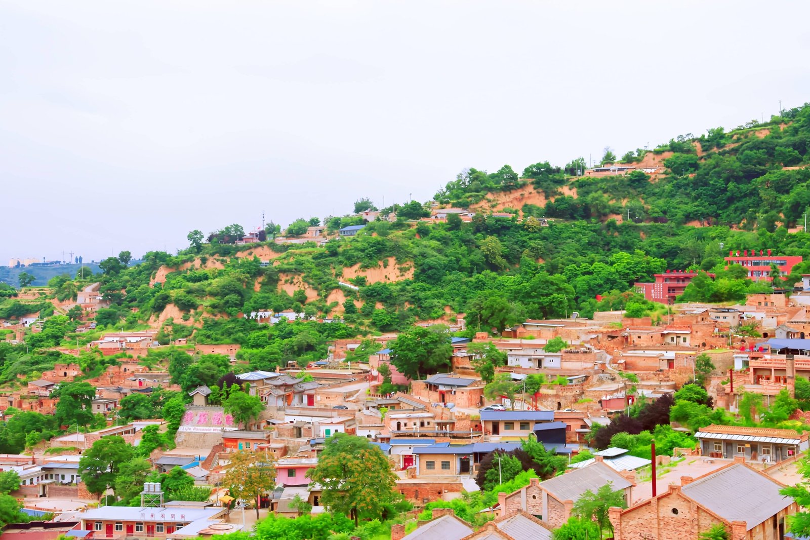 Chenlu Kiln Town in Shaanxi China