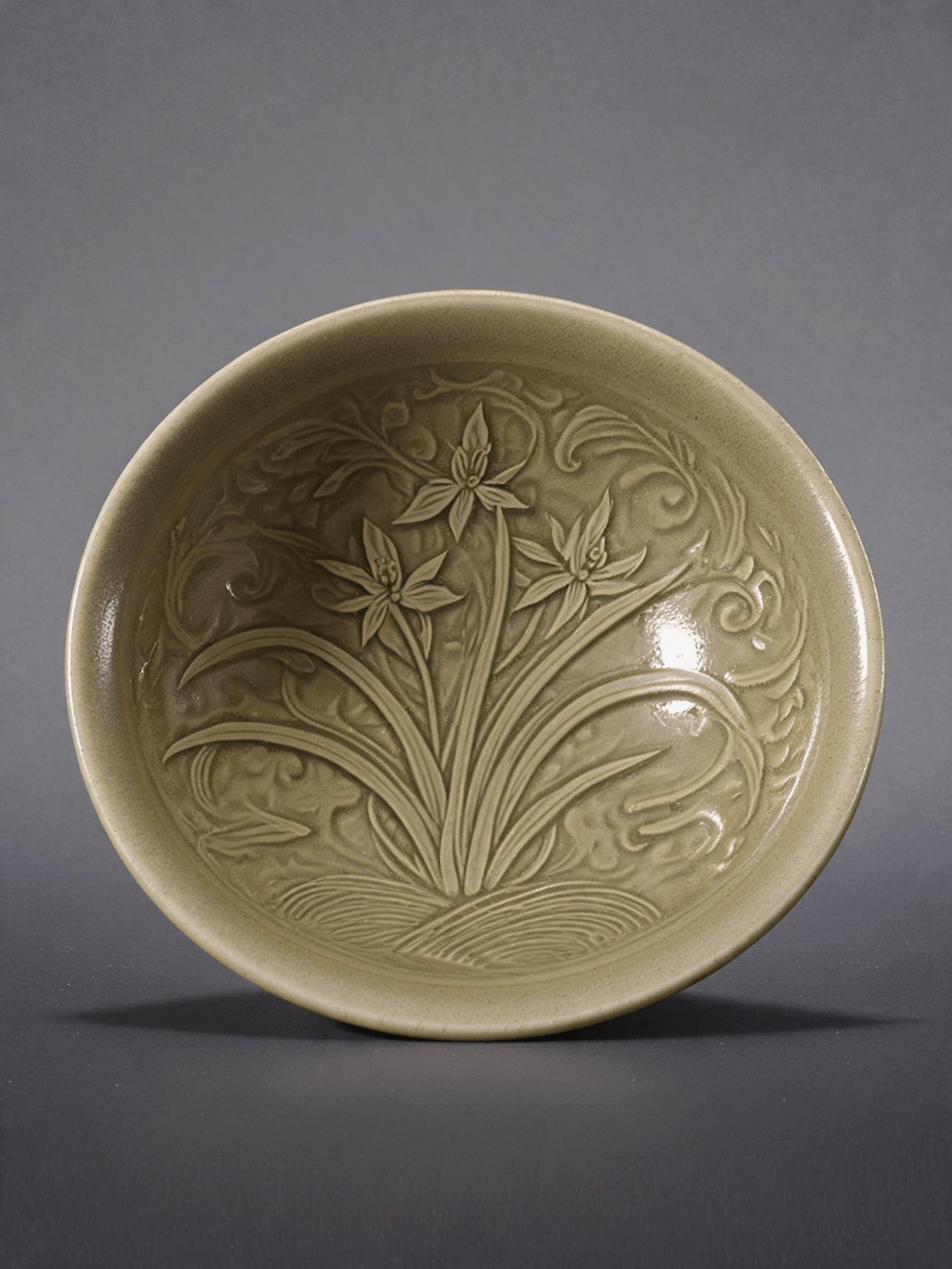 Chenlu ceramic low bowl