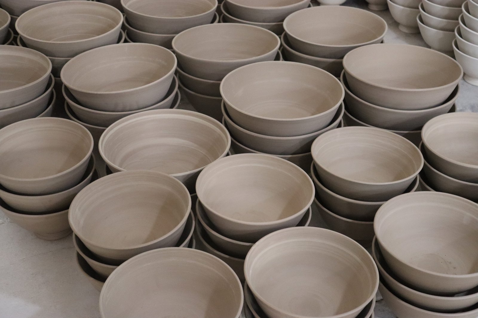 Ceramic makers working inside a Chenlu studio